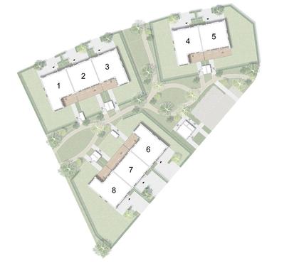 Illustrerad karta över fastigheten eller området