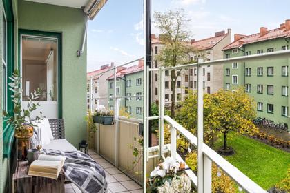 Balkong eller utsiktsbild