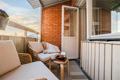 Balkong eller utsiktsbild