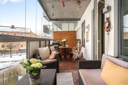 Balkong eller utsiktsbild