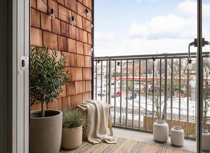 Balkong eller utsiktsbild