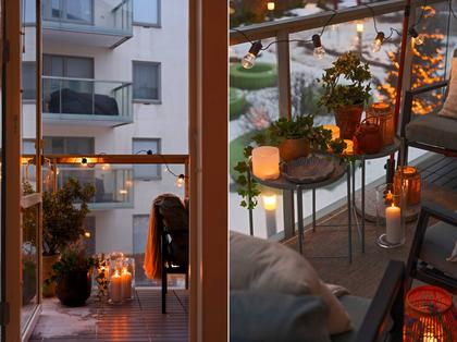 Balkong eller utsiktsbild