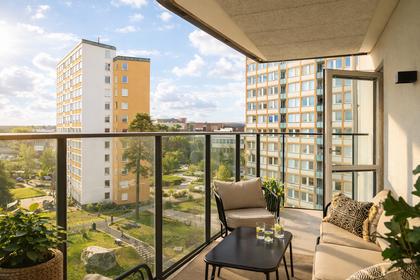 Balkong eller utsiktsbild