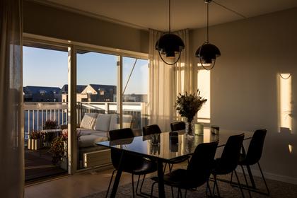 Balkong eller utsiktsbild