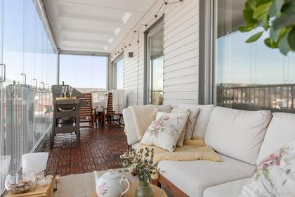 Balkong eller utsiktsbild