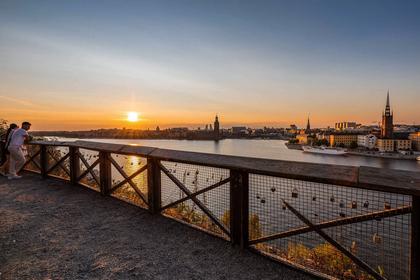 Balkong eller utsiktsbild