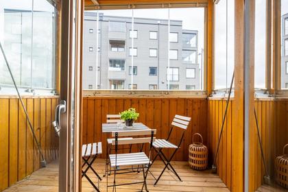 Balkong eller utsiktsbild