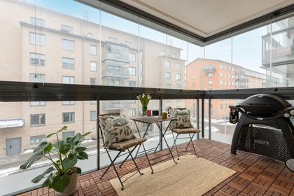 Balkong eller utsiktsbild