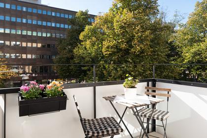 Balkong eller utsiktsbild