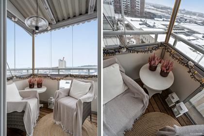 Balkong eller utsiktsbild