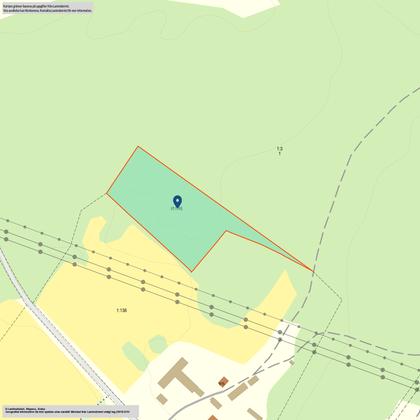 Illustrerad karta över fastigheten eller området