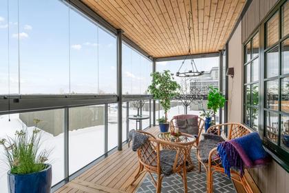 Balkong eller utsiktsbild