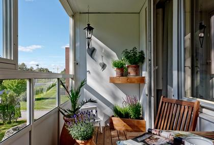 Balkong eller utsiktsbild