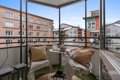 Balkong eller utsiktsbild