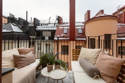 Balkong eller utsiktsbild