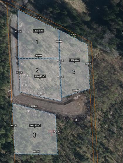 Illustrerad karta över fastigheten eller området