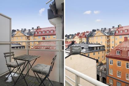 Balkong eller utsiktsbild