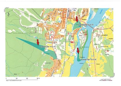 Illustrerad karta över fastigheten eller området