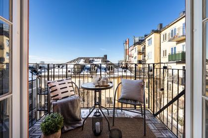 Balkong eller utsiktsbild