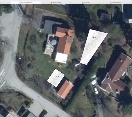 Illustrerad karta över fastigheten eller området