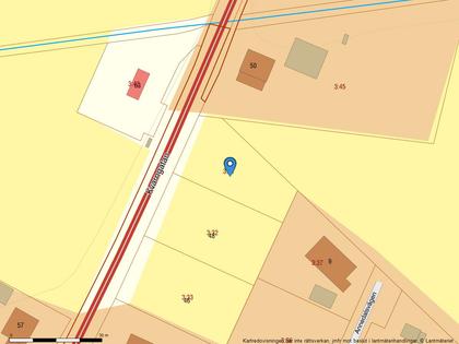 Illustrerad karta över fastigheten eller området