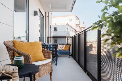 Balkong eller utsiktsbild