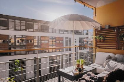 Balkong eller utsiktsbild