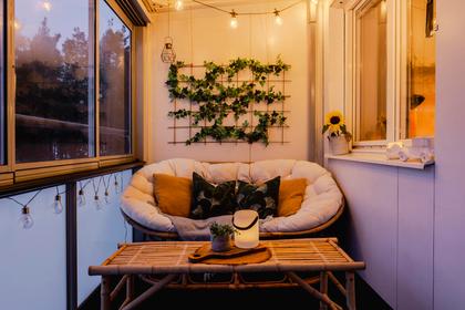 Balkong eller utsiktsbild