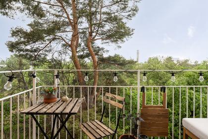 Balkong eller utsiktsbild