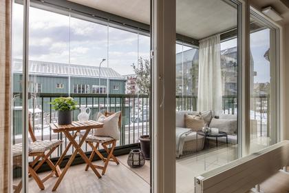 Balkong eller utsiktsbild