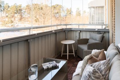 Balkong eller utsiktsbild