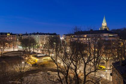 Balkong eller utsiktsbild