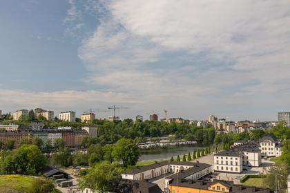 Balkong eller utsiktsbild