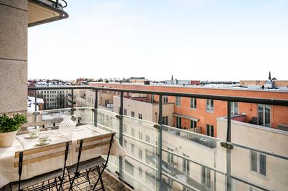 Balkong eller utsiktsbild