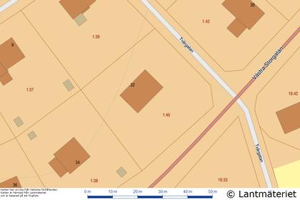 Illustrerad karta över fastigheten eller området