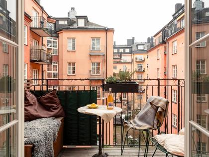 Balkong eller utsiktsbild