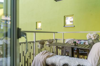 Balkong eller utsiktsbild