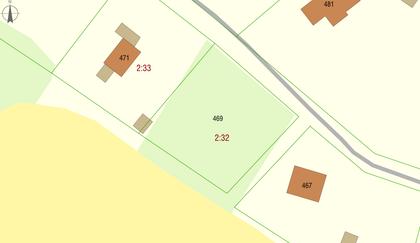 Illustrerad karta över fastigheten eller området