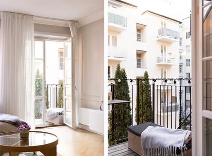 Balkong eller utsiktsbild