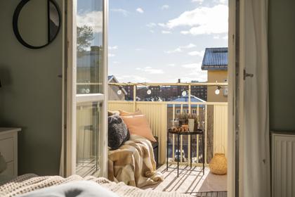 Balkong eller utsiktsbild