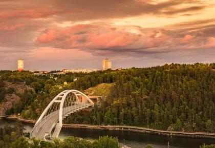 Balkong eller utsiktsbild