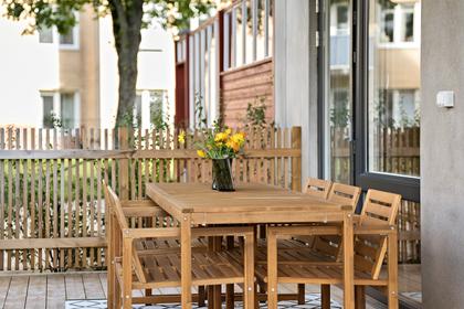 Balkong eller utsiktsbild