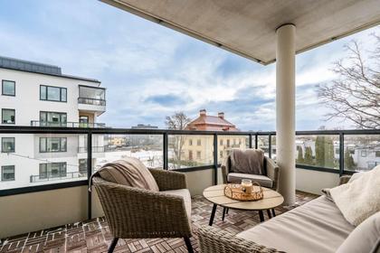 Balkong eller utsiktsbild