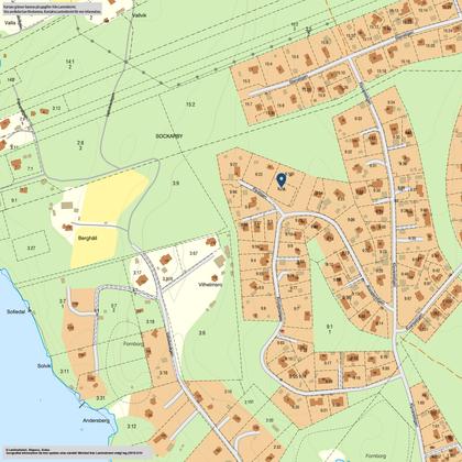 Illustrerad karta över fastigheten eller området