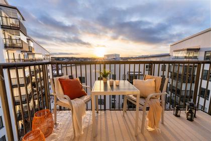 Balkong eller utsiktsbild