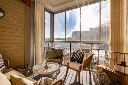 Balkong eller utsiktsbild