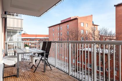 Balkong eller utsiktsbild