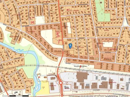 Illustrerad karta över fastigheten eller området