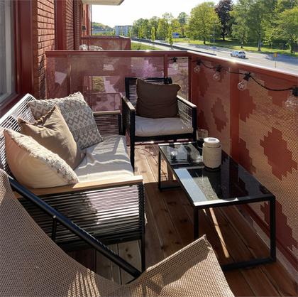 Balkong eller utsiktsbild