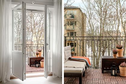 Balkong eller utsiktsbild